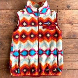 Fleece southwestern print Patagonia vest